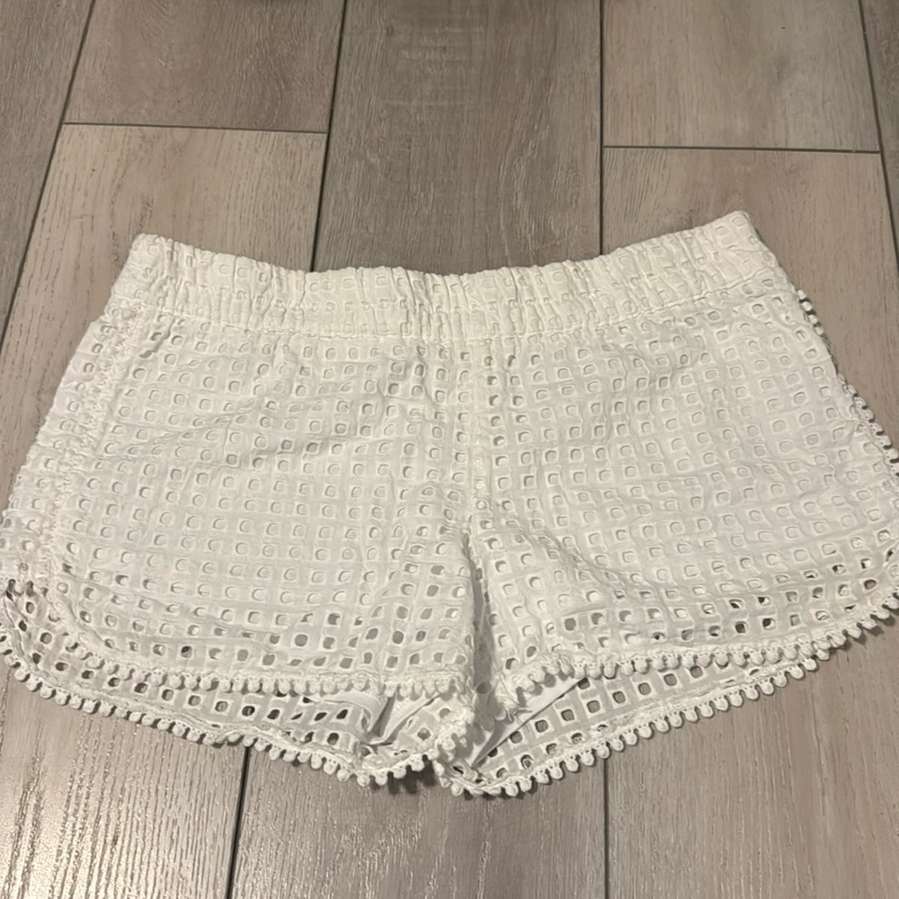 GUC Lilly Pulitzer for Target eyelet shorts size S